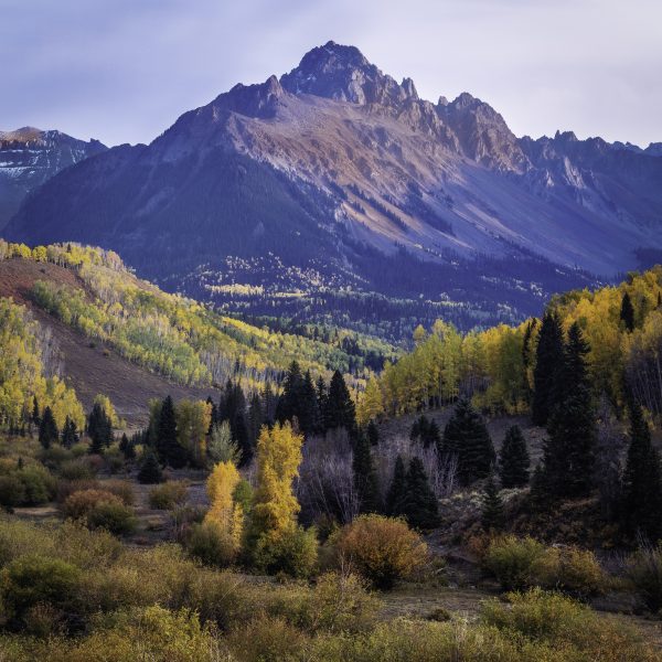 Mt Snefles and fall color